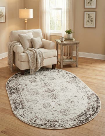 4' 1 x 6' 1 Monte Carlo Oval Rug