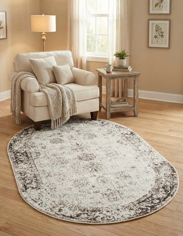 4' 1 x 6' 1 Monte Carlo Oval Rug