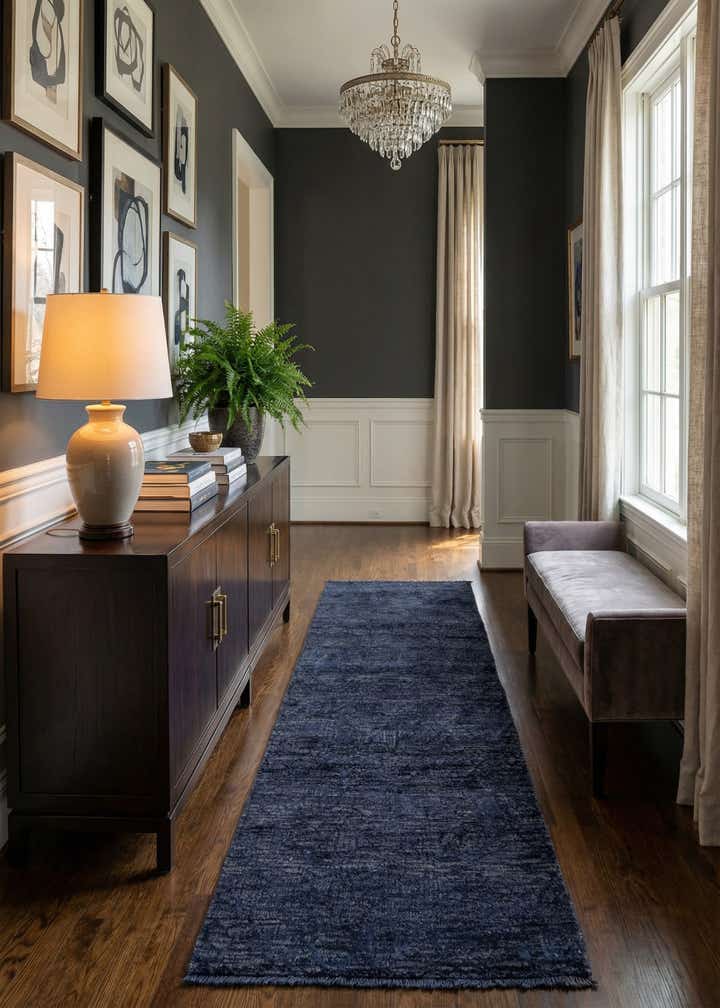 2' 6 x 8' 3 Hand Knotted Darya Runner Rug