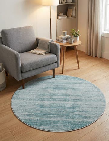 3' 3 x 3' 3 Uptown Madison Avenue Round Rug