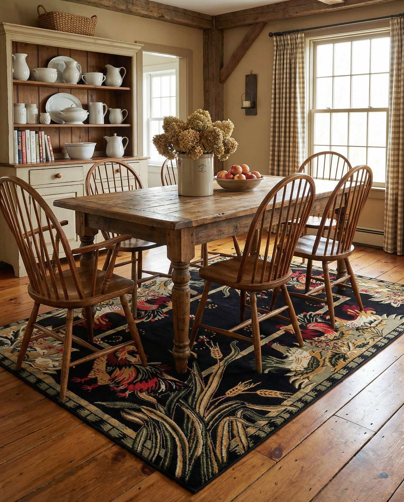 7' x 10' Pastoral Rug