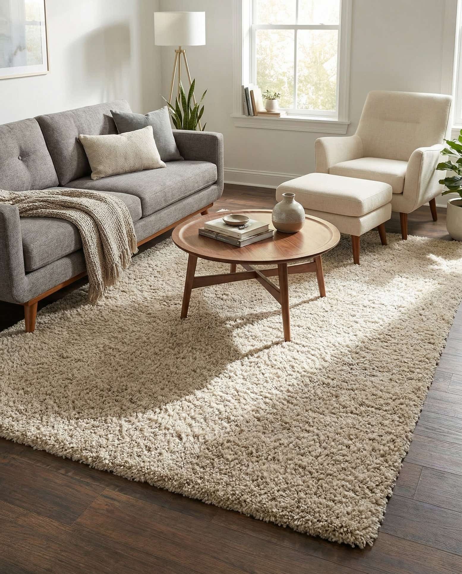 6' x 9' Zermatt Shag Rug