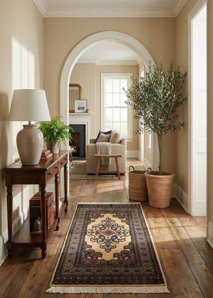 2' 6 x 4' 3 Hand Knotted Bokhara Rug