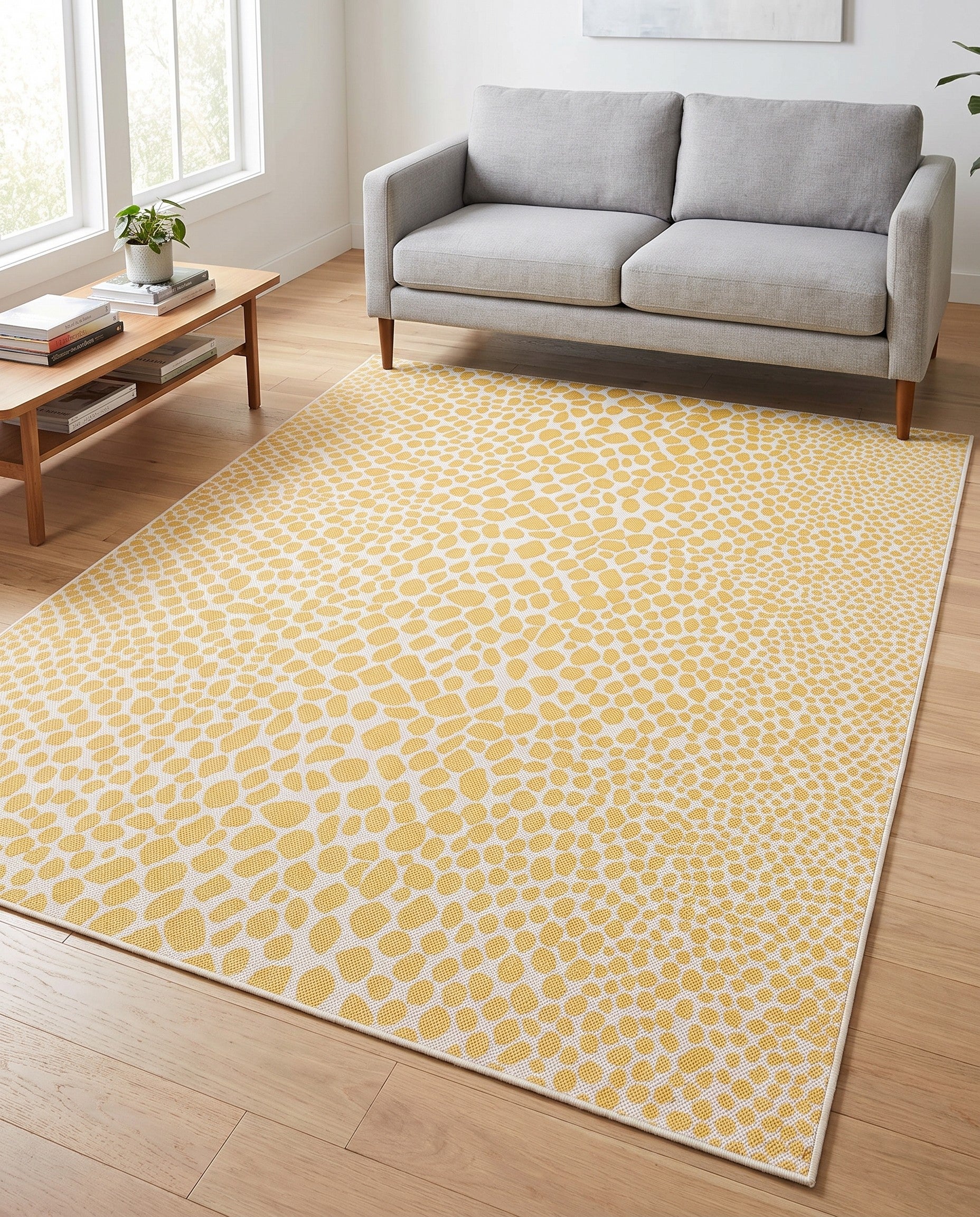 6' x 9' Easy-Clean Jill Zarin Cape Town Indoor / Outdoor Rug