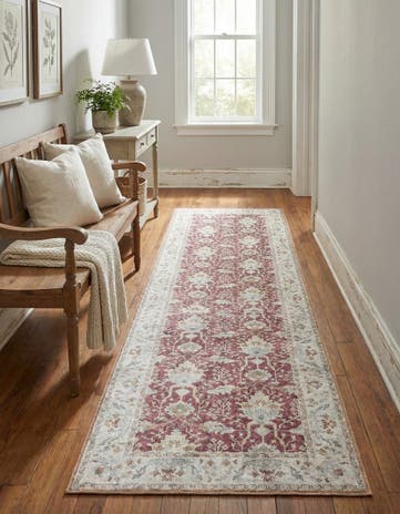 2' 7 x 10' Washable Timeless Runner Rug