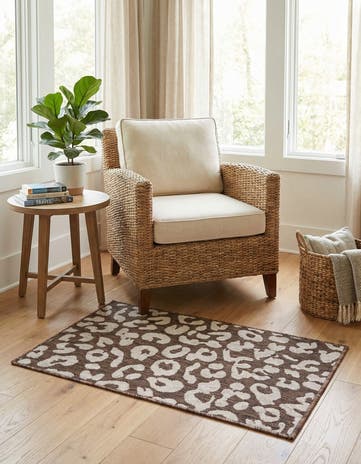 2' x 3' Easy-Clean Safari Indoor / Outdoor Rug