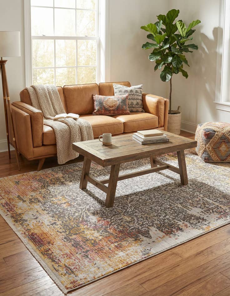 Detail image of 4' x 5' 10 Deepa Rug