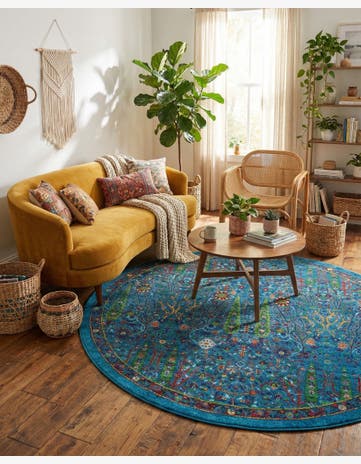 7' 10 x 7' 10 Calypso Round Rug