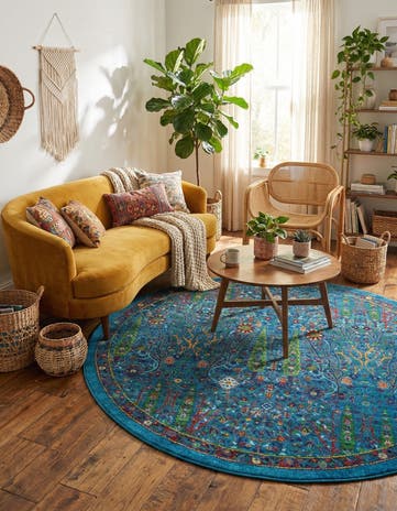 7' 10 x 7' 10 Calypso Round Rug