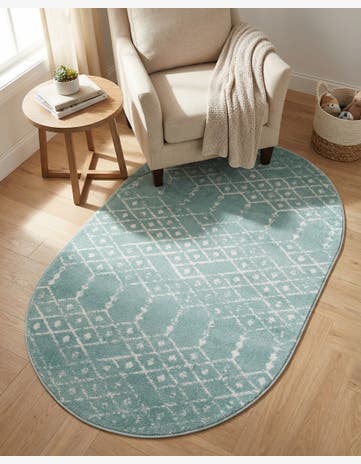 3' 3 x 5' 3 Paxon Trellis Oval Rug