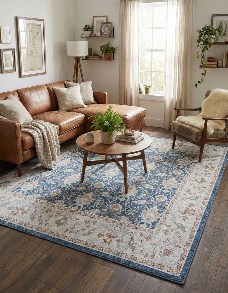 Detail image of 7' 10 x 7' 10 Timeless Square Rug