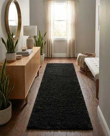  2' 6 x 16' 5 Everyday Shag Runner Rug