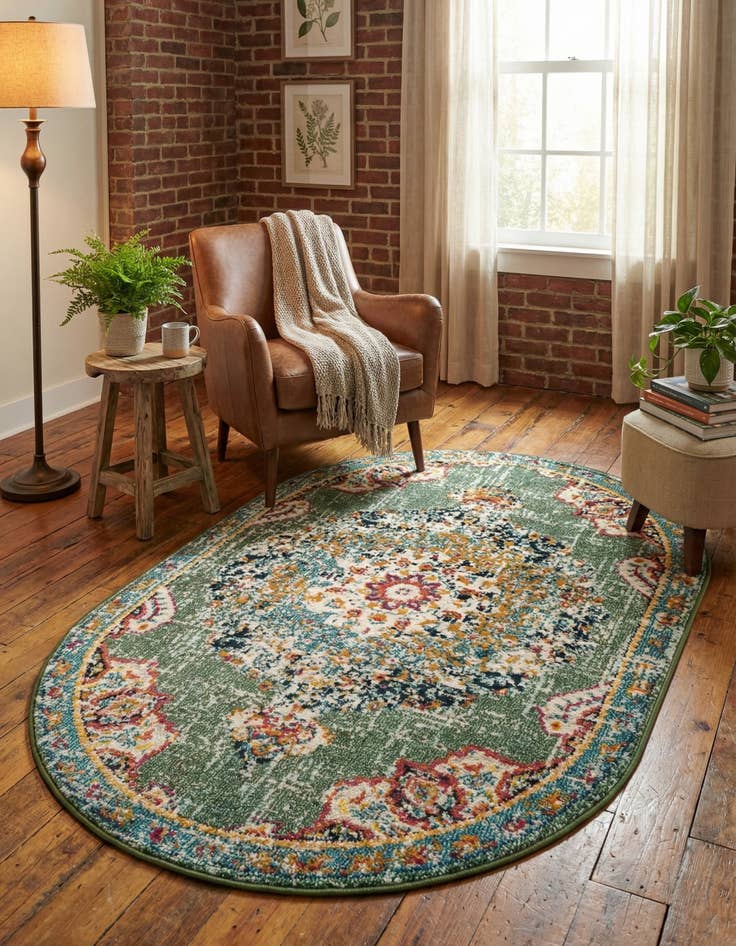 Detail image of 4' x 6' Carrington Oval Rug