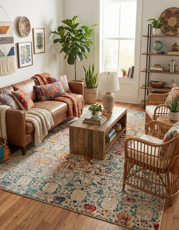 Detail image of  7' 10 x 11' Amulet Rug