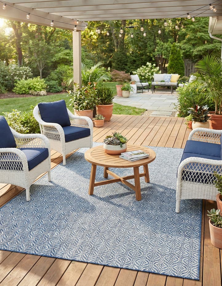 6' x 9' Easy-Clean Lattice Indoor / Outdoo...
