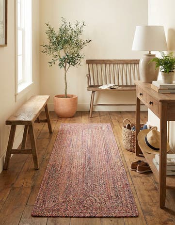 2' x 6' 1 Easy-Clean Eco Verse Washable Indoor / Outdoor Runner Rug