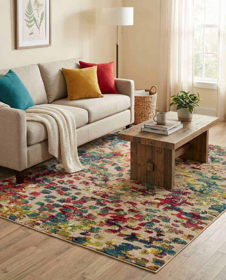 5' x 7' Easy-Clean Casablanca Indoor / Outdoor Rug