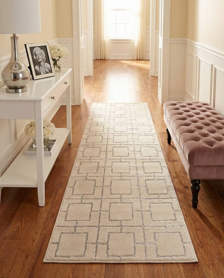 Detail image of 2' x 10' Marilyn Monroe™ Glam Deco Runner Rug