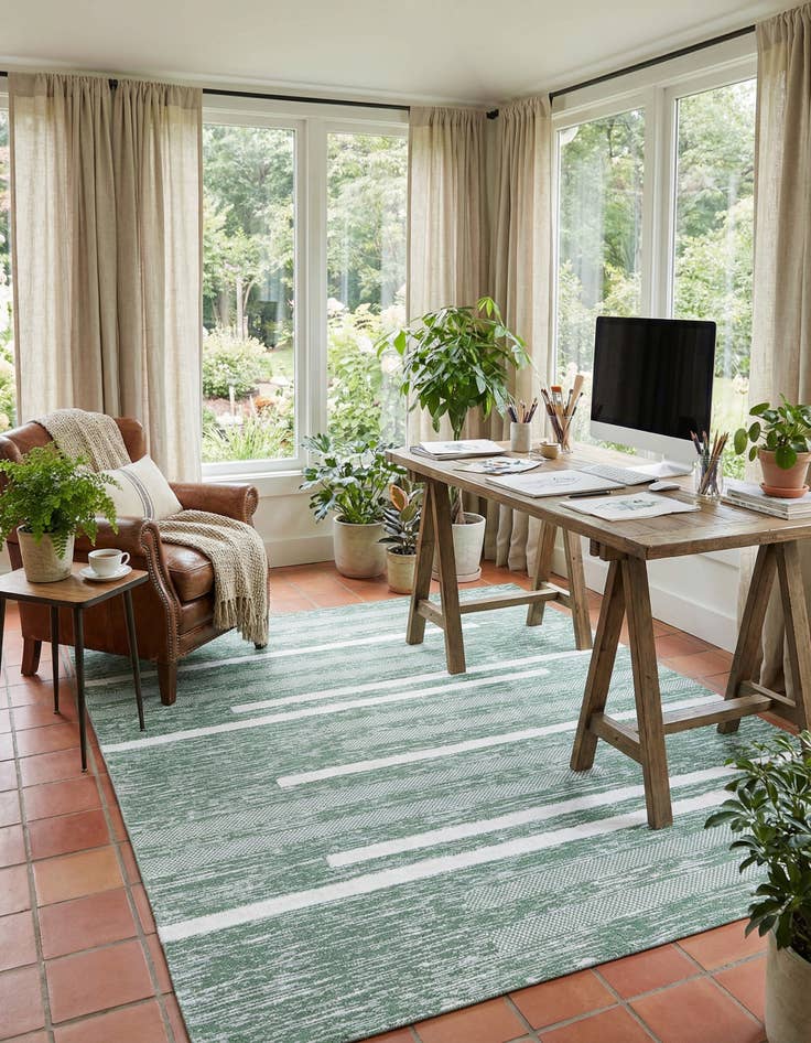 Detail image of  9' 10 x 12' Abbey Rug