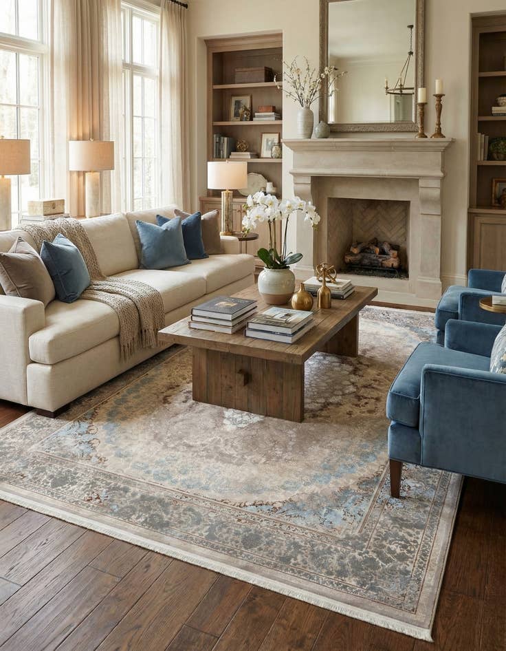 Detail image of 7' 3 x 10' Sophia Rug