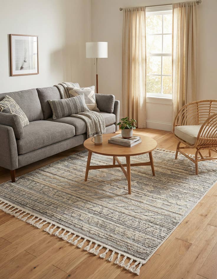 Detail image of  5' 3 x 5' 3 Arlo Square Rug