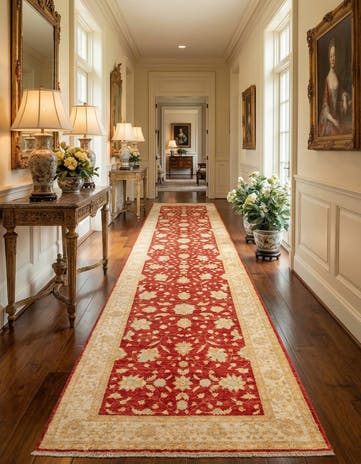 4' x 13' 5 Kaizar Wool Runner Rug