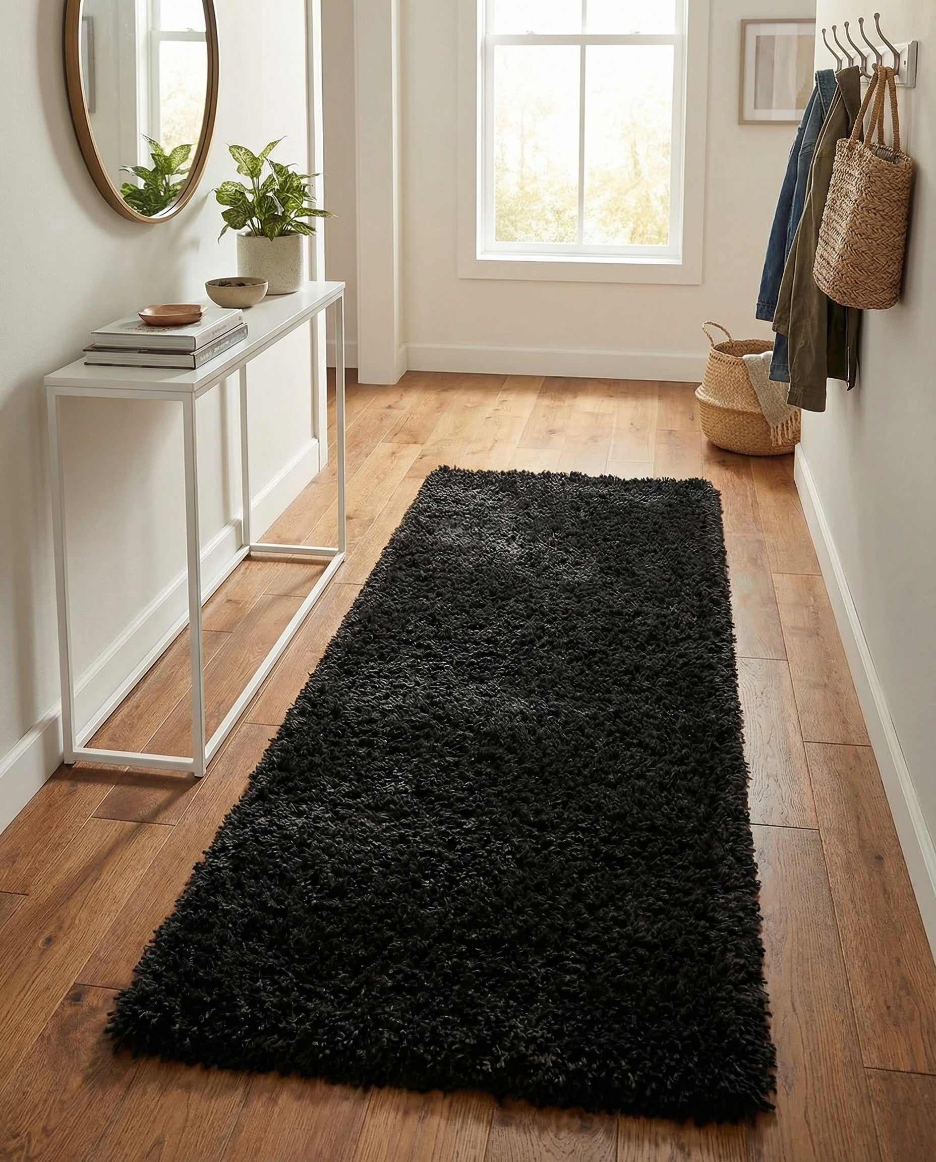  2' 7 x 10' Infinity Shag Runner Rug