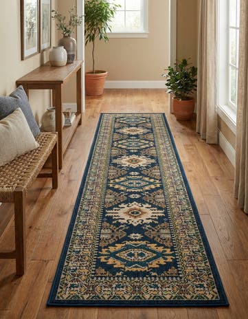 2' 7 x 12' Easy-Clean Baja Indoor / Outdoor Runner Rug