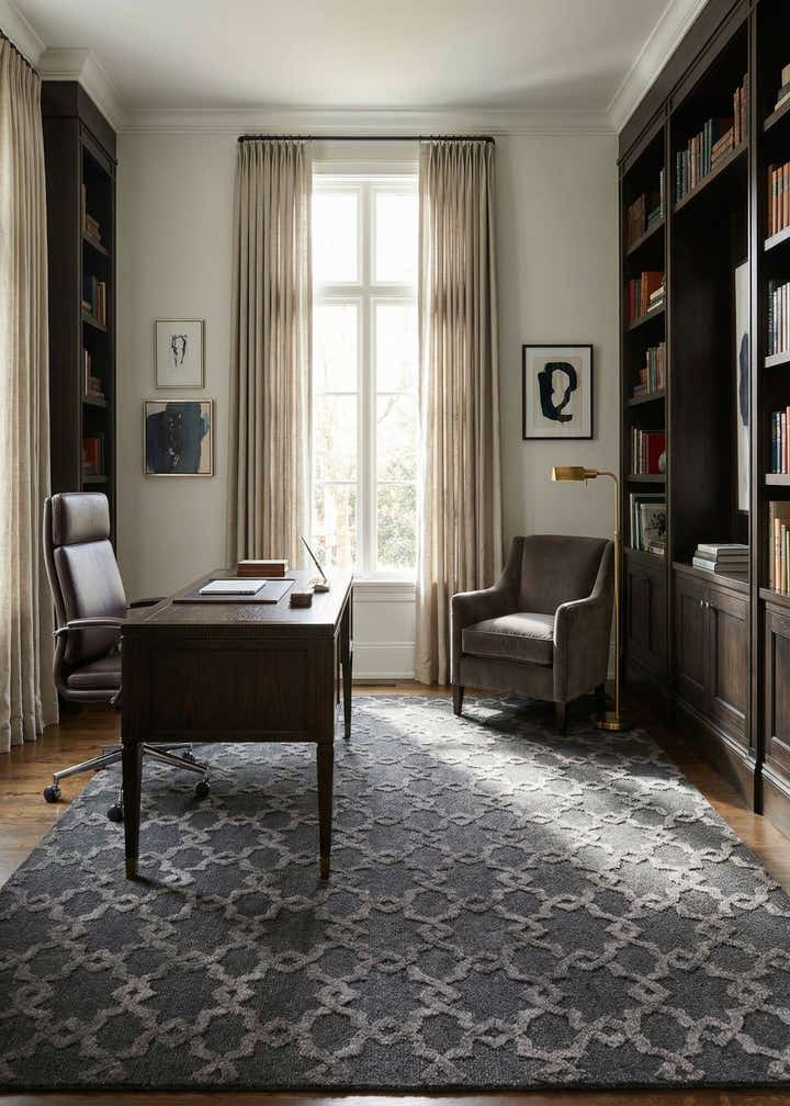8' x 10' Hand Knotted Luna Rug