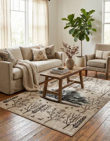 Beige Laguna Rug
