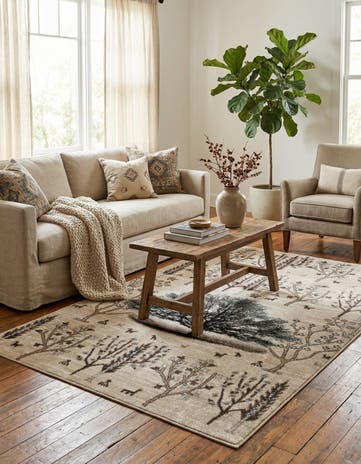 Beige Laguna Rug