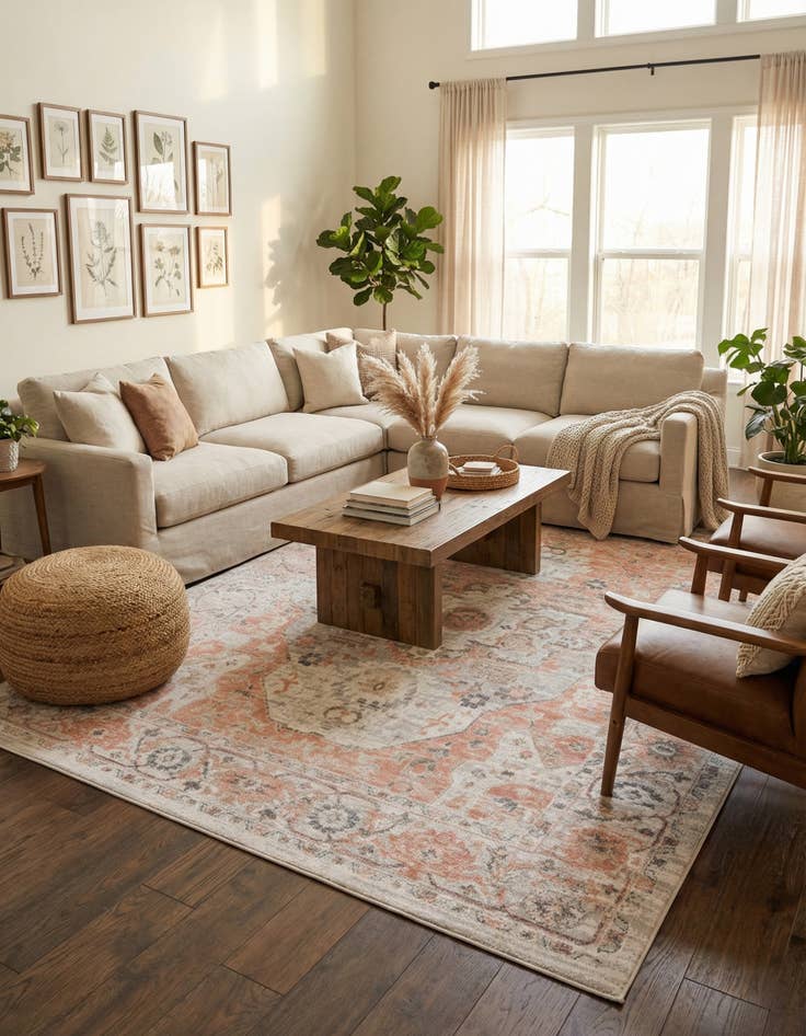 Detail image of 10' x 13' Madeline Vintage Rug