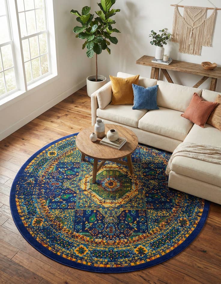 Detail image of  7' 10 x 7' 10 Calypso Round Rug