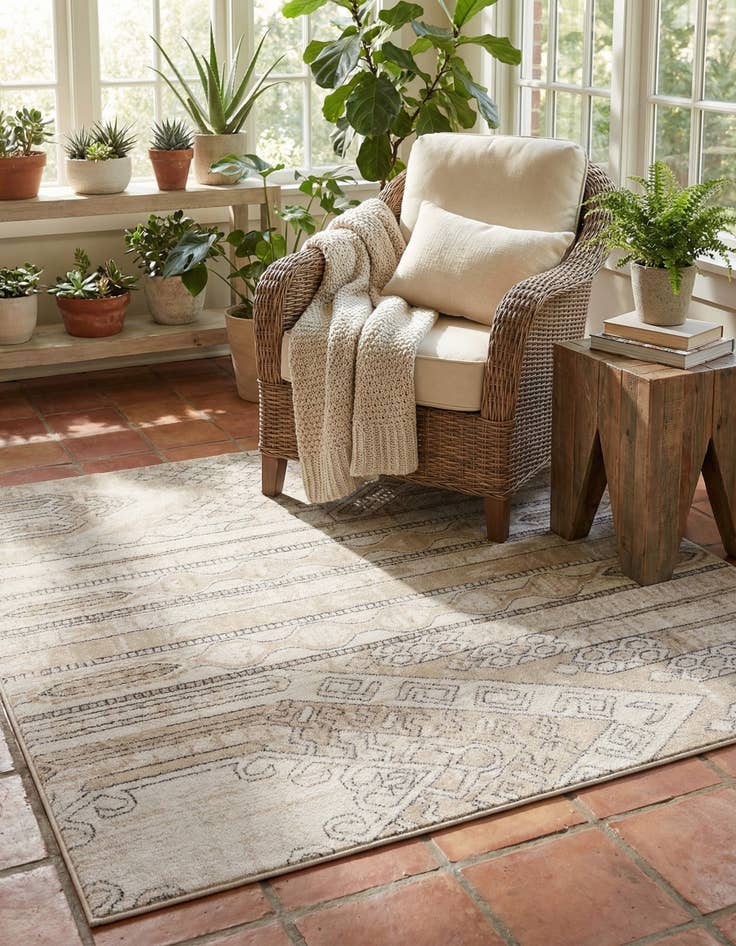 Detail image of 6' x 6' Oregon Square Rug