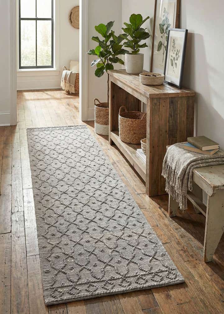 2' 7 x 12' Hand Woven Larsa Jute Runner Rug