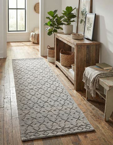 2' 7 x 12' Hand Woven Larsa Jute Runner Rug