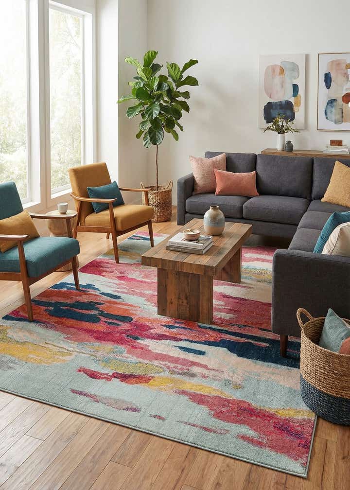10' x 13' Washable Casablanca Rug