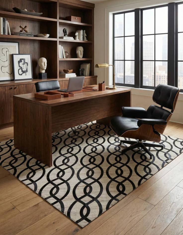 Detail image of  5' x 7' 10 Cowhide Rug