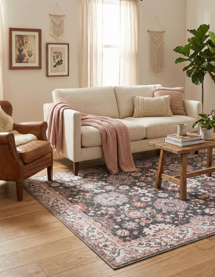 Detail image of 3' 6 x 5' 6 Timeless Rug