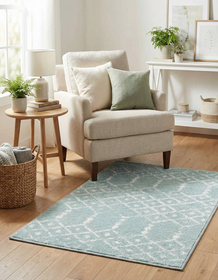 Detail image of 2' x 3' Paxon Trellis Rug