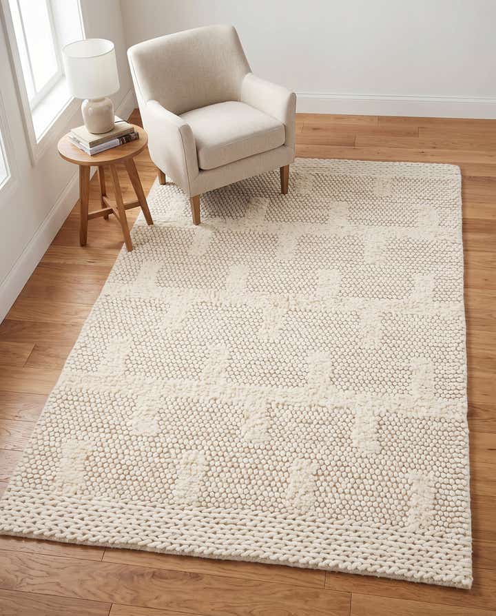 125cm x 185cm Handgeweven Lana New Zealand Wool Vloerkleed