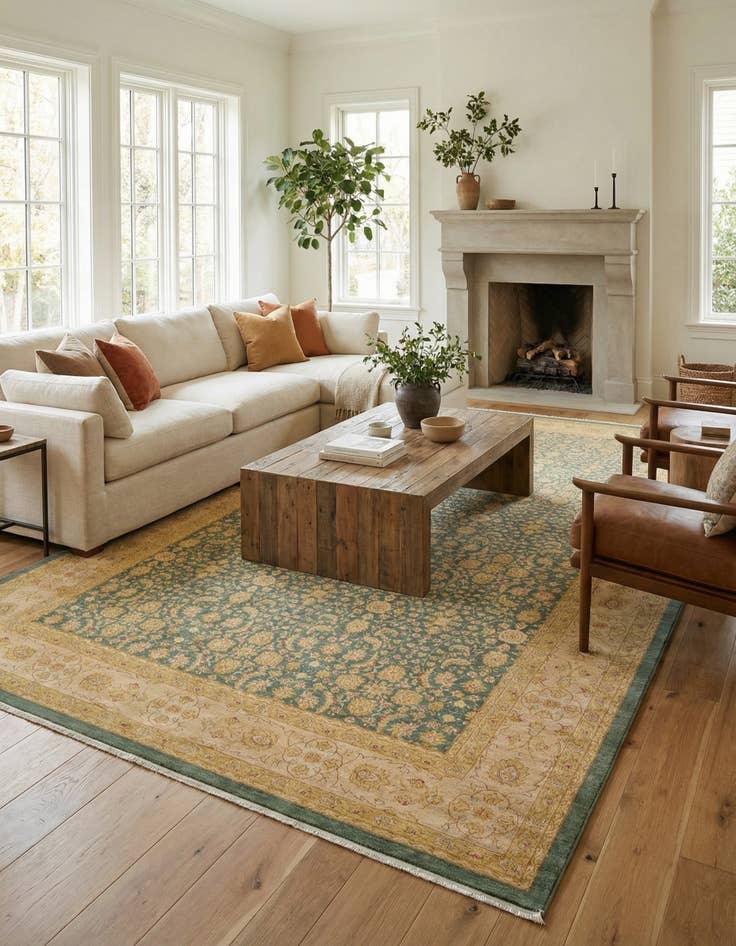 Detail image of 10' 6 x 16' 5 Kensington Rug