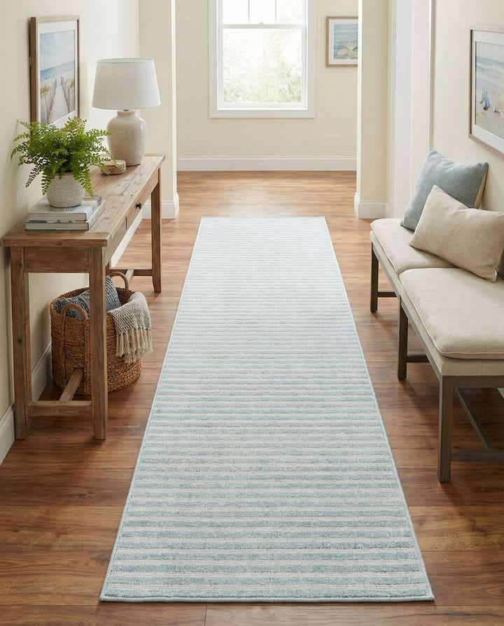 2' 7 x 12' Easy-Clean Sabrina Soto Indoor / Outdoor Runner Rug