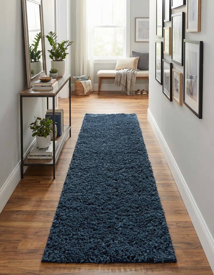 Detail image of 2' 6 x 19' 8 Everyday Shag Runner Rug