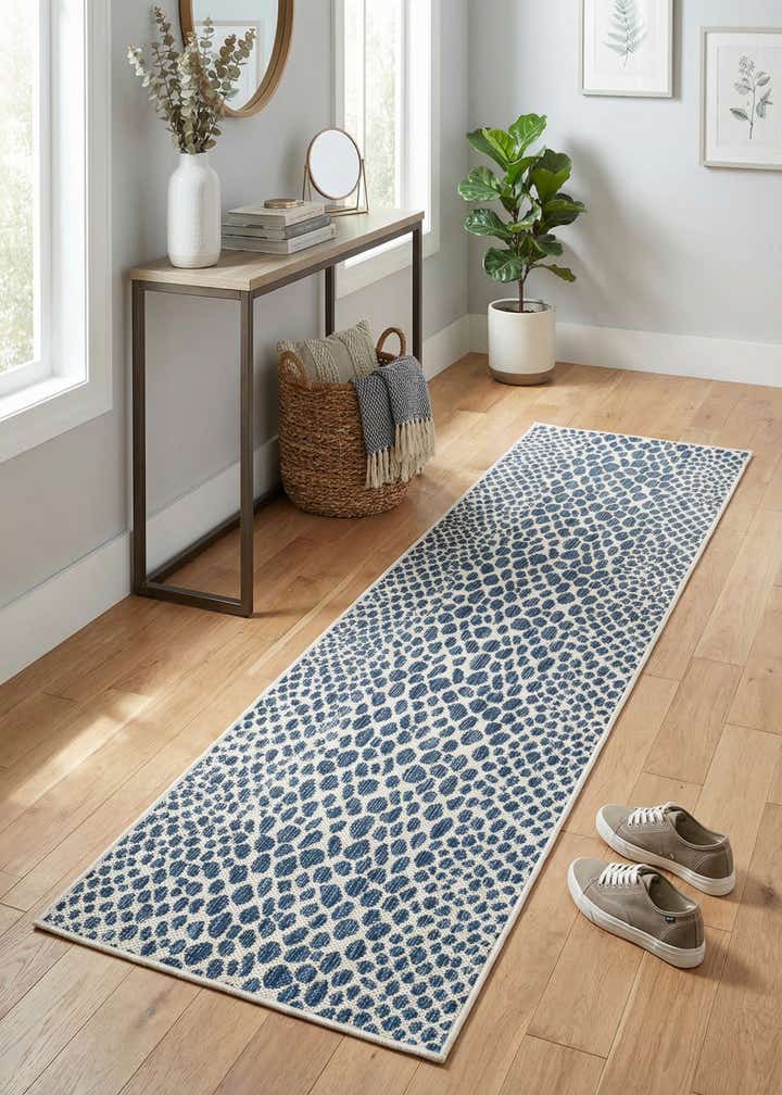 2' x 6' Easy-Clean Jill Zarin Cape Town Indoor / Outdoor Runner Rug