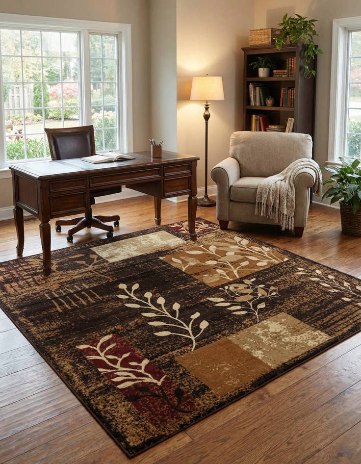 Detail image of 7' 10 x 7' 10 Cafe Square Rug