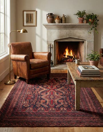 3' 6 x 5' 5 Hamedan Rug