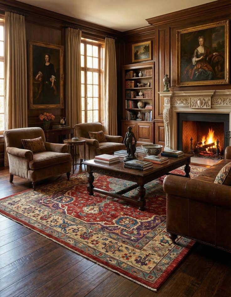 Detail image of  7' 2 x 9' 11 Sara Wool Rug