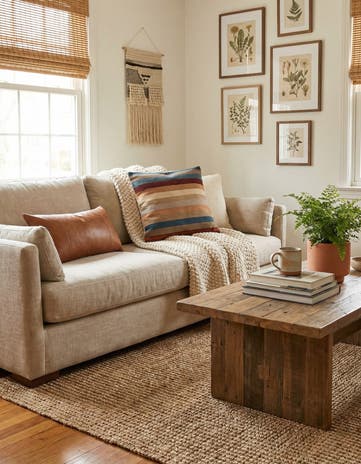 3' 3 x 3' 3 Hand Woven Pillow Wool Square Rug
