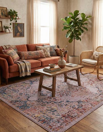 Beige Amulet Rug